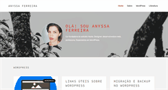 Desktop Screenshot of anyssa.com.br