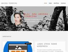 Tablet Screenshot of anyssa.com.br